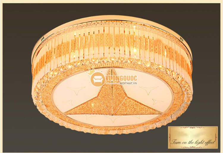 Đèn ốp trần phòng khách đẹp tinh tế CM275-7